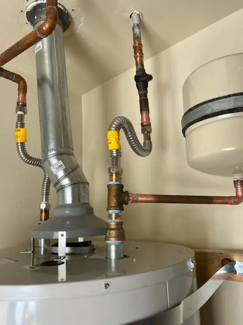 Water heater installation and plumbing repair in Oliphants Mills